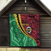 Vanuatu Personalized Tribal Quilt Aboriginal Inspired Mix Style - Polynesian Pride