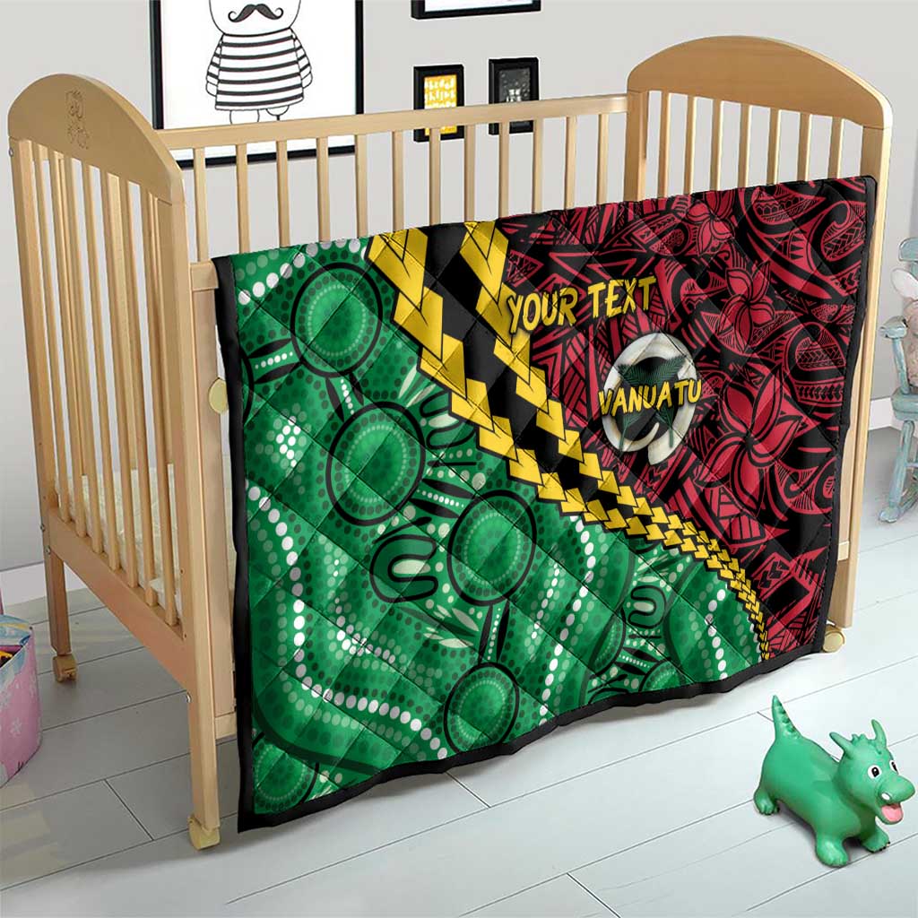 Vanuatu Personalized Tribal Quilt Aboriginal Inspired Mix Style - Polynesian Pride