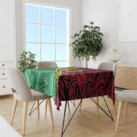 Vanuatu Personalized Tribal Tablecloth Aboriginal Inspired Mix Style - Polynesian Pride