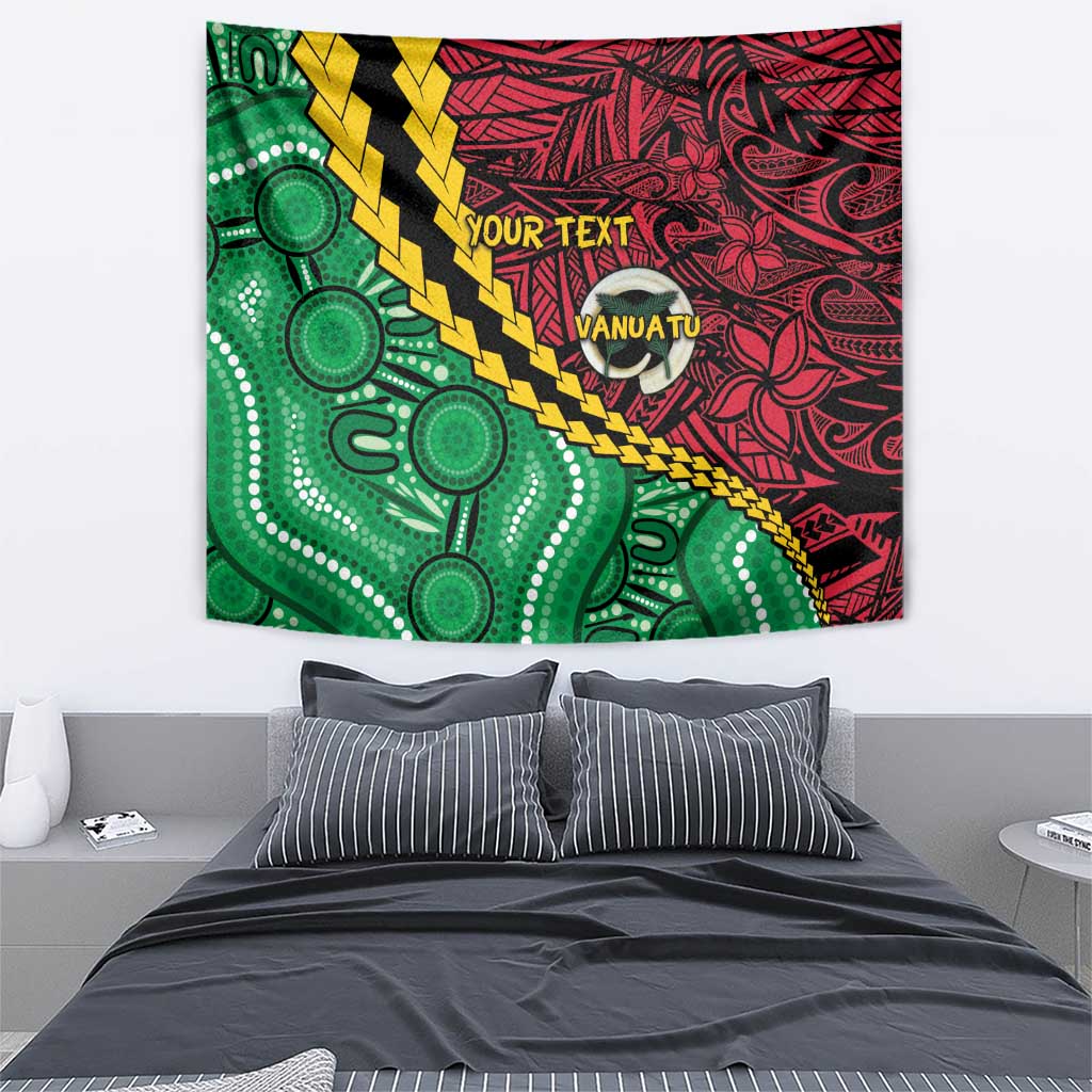 Vanuatu Personalized Tribal Tapestry Aboriginal Inspired Mix Style - Polynesian Pride