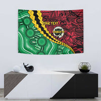Vanuatu Personalized Tribal Tapestry Aboriginal Inspired Mix Style - Polynesian Pride