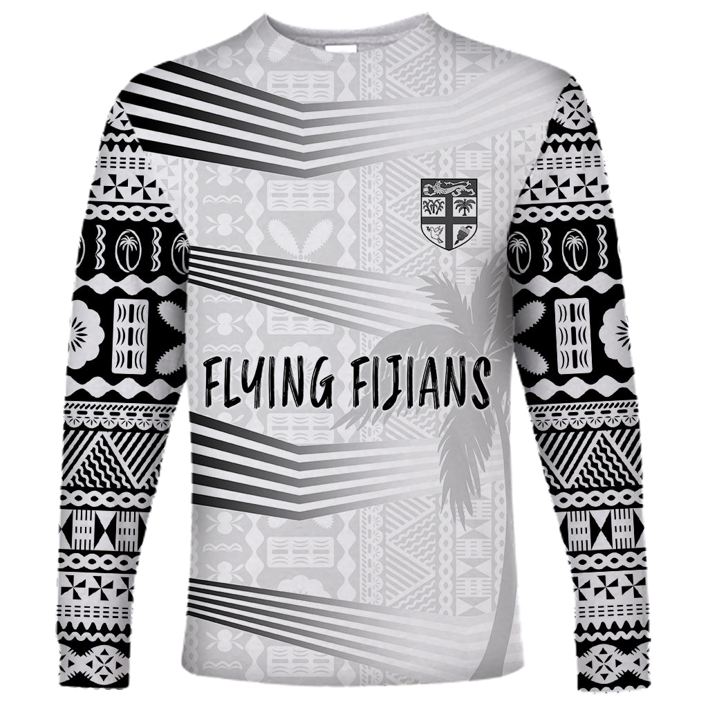 Personalised Fiji Rugby Sweatshirt Kaiviti WC 2023 Jersey Replica - Black LT7 main image 0