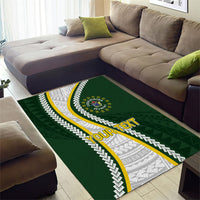 Cook Islands Rugby Personalized Avaiki Area Rug GO Kuki