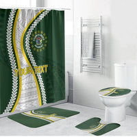 Cook Islands Rugby Personalized Avaiki Bathroom Set GO Kuki