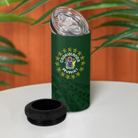 Cook Islands Rugby Personalized Avaiki 4 in 1 Can Cooler Tumbler GO Kuki