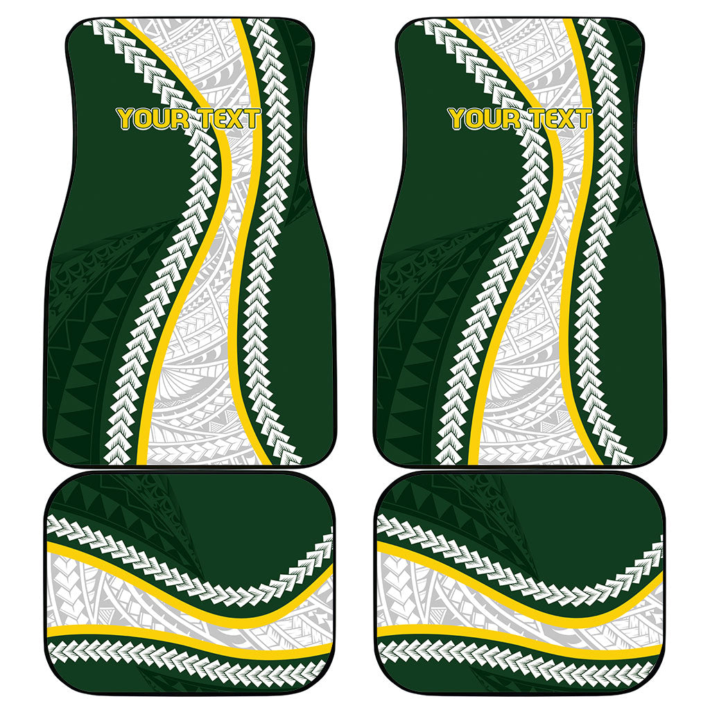 Cook Islands Rugby Personalized Avaiki Car Mats GO Kuki