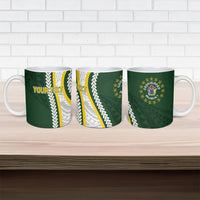 Cook Islands Rugby Personalized Avaiki Ceramic Mug GO Kuki