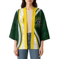 Cook Islands Rugby Personalized Avaiki Kimono GO Kuki