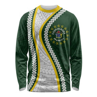 Cook Islands Rugby Personalized Avaiki Long Sleeve Shirt GO Kuki