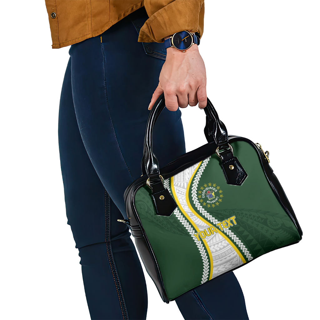 Cook Islands Rugby Personalized Avaiki Shoulder Handbag GO Kuki