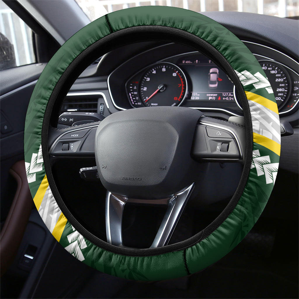 Cook Islands Rugby Avaiki Steering Wheel Cover GO Kuki