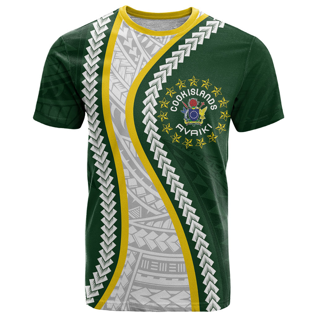 Cook Islands Rugby Personalized Avaiki T Shirt GO Kuki