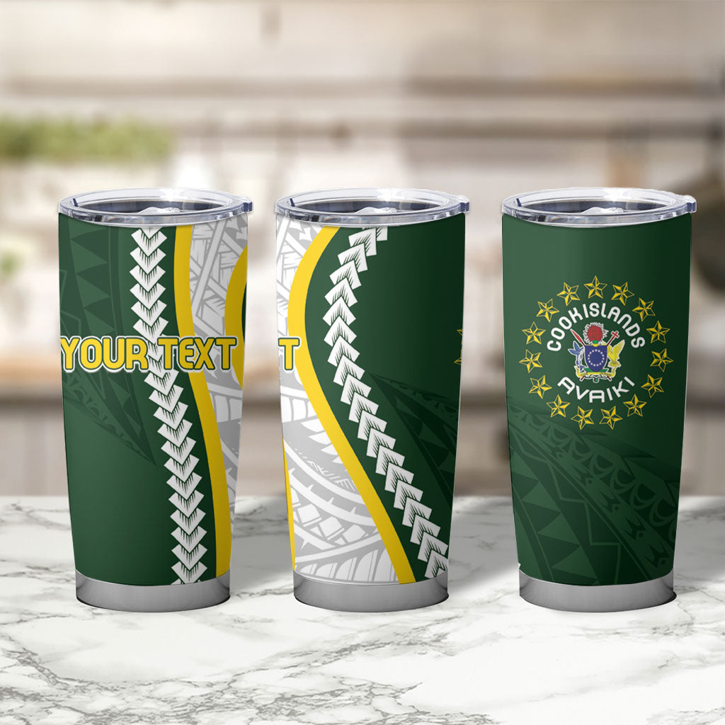 Cook Islands Rugby Personalized Avaiki Tumbler Cup GO Kuki