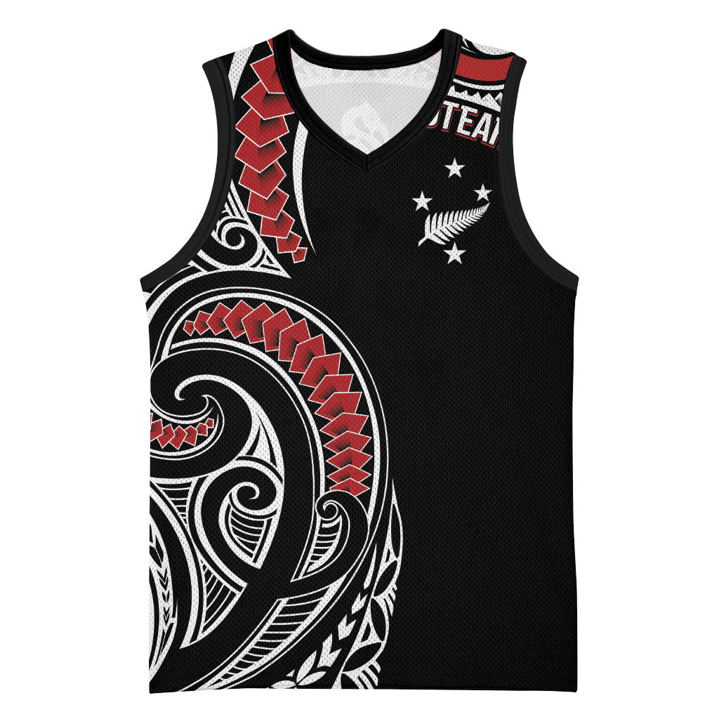 New Zealand Darts Personalized Hei Manaia Basketball Jersey Classic Kowhaiwhai