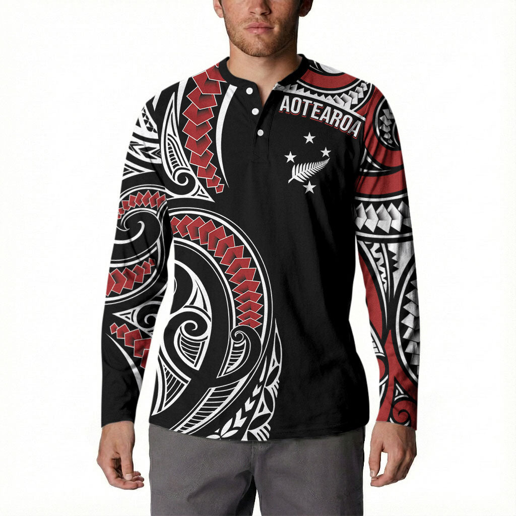 New Zealand Darts Personalized Hei Manaia Button Sweatshirt Classic Kowhaiwhai
