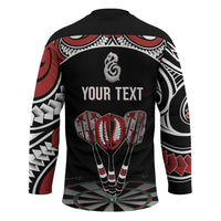 New Zealand Darts Personalized Hei Manaia Hockey Jersey Classic Kowhaiwhai