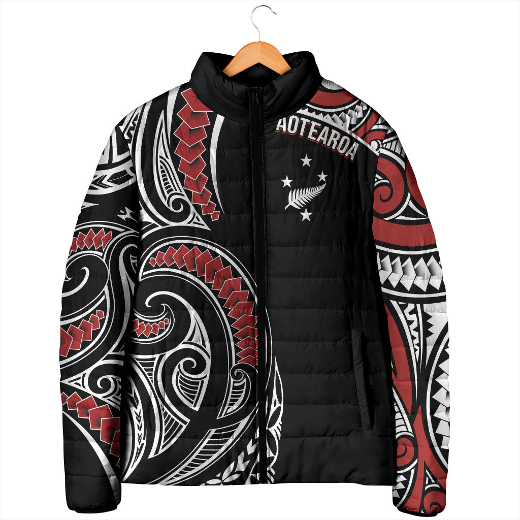 New Zealand Darts Personalized Hei Manaia Padded Jacket Classic Kowhaiwhai