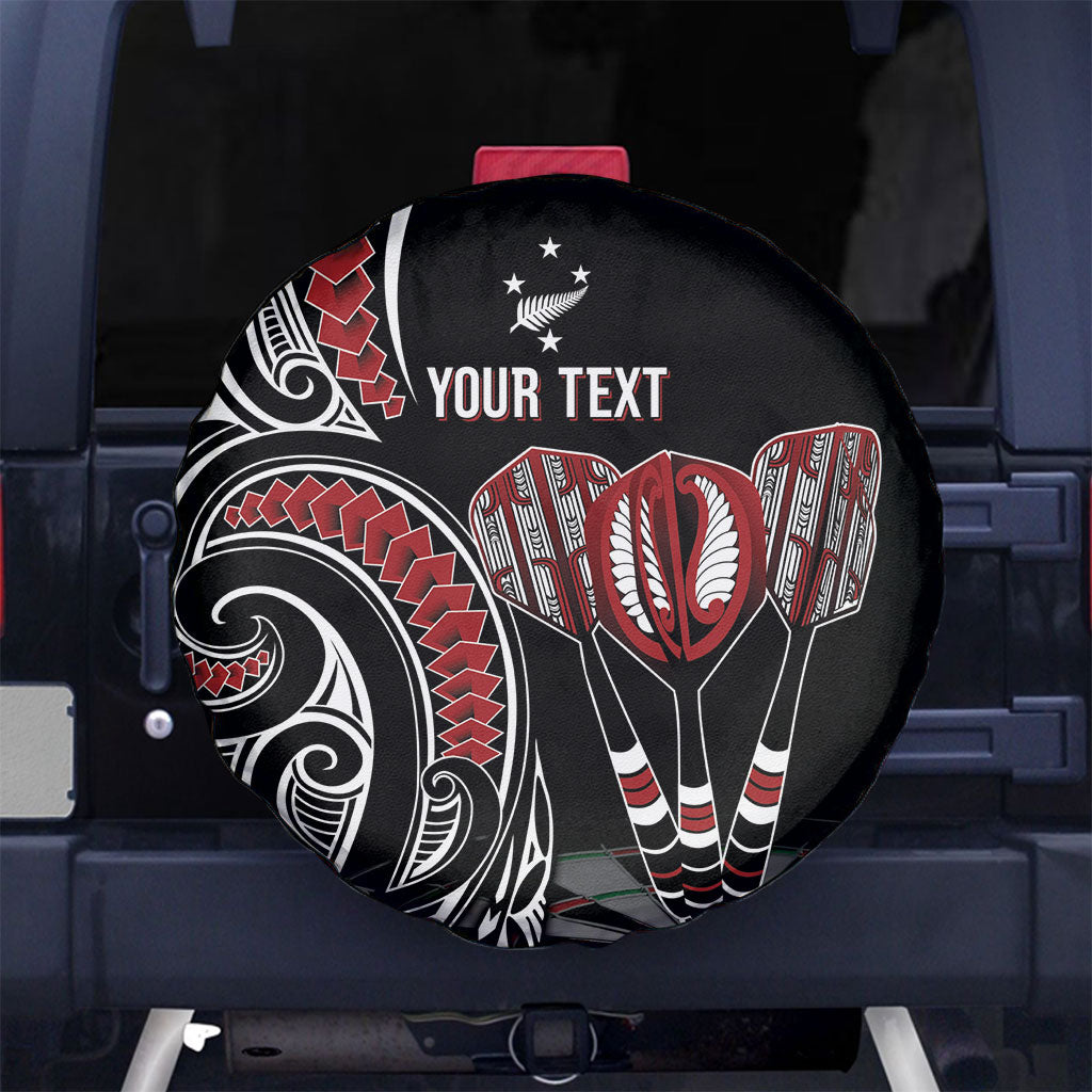 New Zealand Darts Personalized Hei Manaia Spare Tire Cover Classic Kowhaiwhai