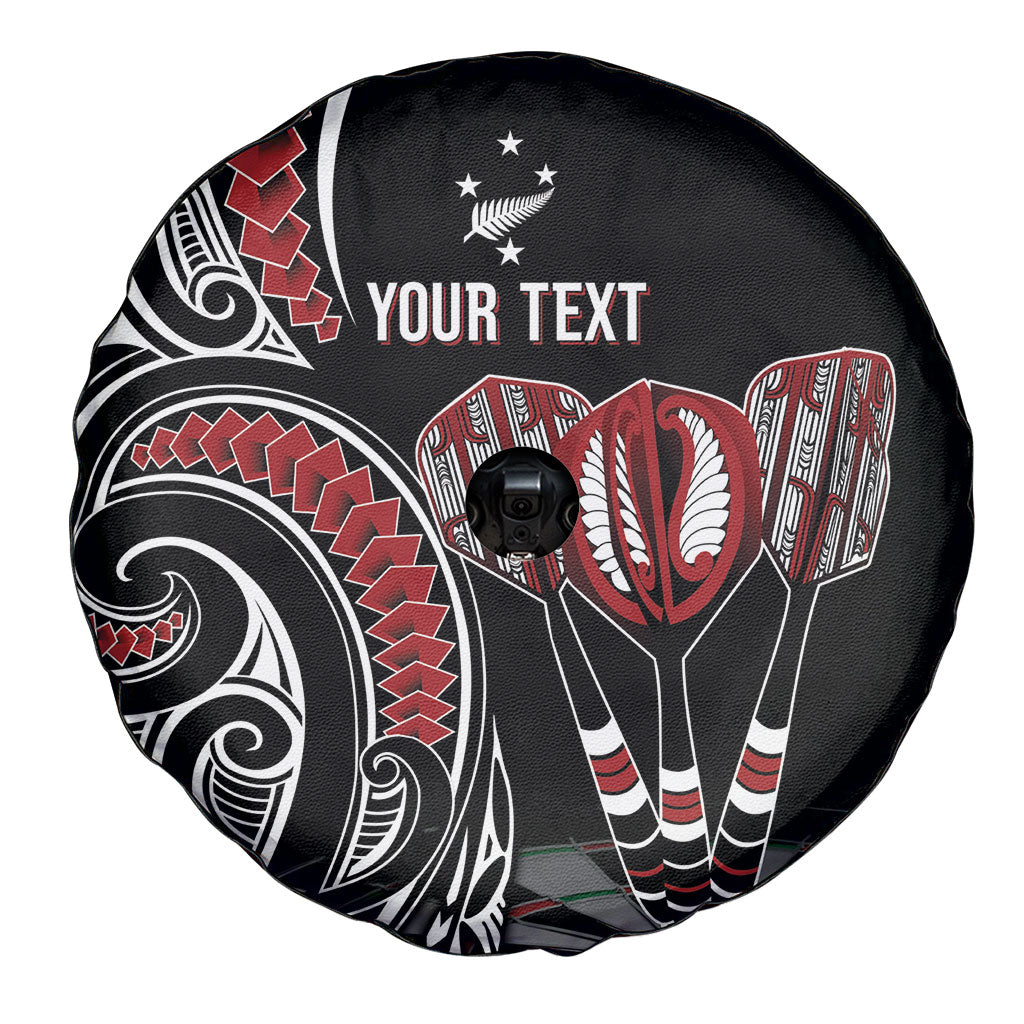 New Zealand Darts Personalized Hei Manaia Spare Tire Cover Classic Kowhaiwhai