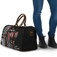 New Zealand Darts Personalized Hei Manaia Travel Bag Classic Kowhaiwhai