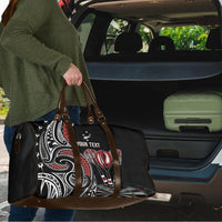 New Zealand Darts Personalized Hei Manaia Travel Bag Classic Kowhaiwhai