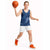 Aloha Hawaii Floral Tapa Basketball Jersey Patchwork Navy - Polynesian Pride