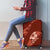 Aloha Hawaii Floral Tapa Luggage Cover Patchwork Crimson - Polynesian Pride