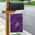 Aloha Hawaii Floral Tapa Garden Flag Patchwork Violet - Polynesian Pride