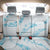 Aloha Hawaii Floral Tapa Back Car Seat Cover Patchwork Turquoise - Polynesian Pride