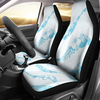 Aloha Hawaii Floral Tapa Car Seat Cover Patchwork Turquoise - Polynesian Pride
