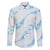 Aloha Hawaii Floral Tapa Family Matching Summer Maxi Dress and Hawaiian Shirt Patchwork Turquoise - Polynesian Pride
