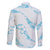 Aloha Hawaii Floral Tapa Family Matching Summer Maxi Dress and Hawaiian Shirt Patchwork Turquoise - Polynesian Pride
