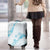 Aloha Hawaii Floral Tapa Luggage Cover Patchwork Turquoise - Polynesian Pride