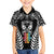personalised-kia-kaha-te-reo-maori-family-matching-long-sleeve-bodycon-dress-and-hawaiian-shirt-hei-tiki-mix-koru-black