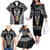 personalised-kia-kaha-te-reo-maori-family-matching-off-shoulder-long-sleeve-dress-and-hawaiian-shirt-hei-tiki-mix-koru-black