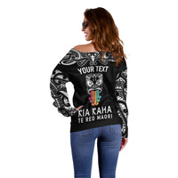 personalised-kia-kaha-te-reo-maori-off-shoulder-sweater-hei-tiki-mix-koru-black