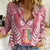 personalised-kia-kaha-te-reo-maori-women-casual-shirt-hei-tiki-mix-koru-pink