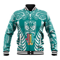 personalised-kia-kaha-te-reo-maori-baseball-jacket-hei-tiki-mix-koru-teal