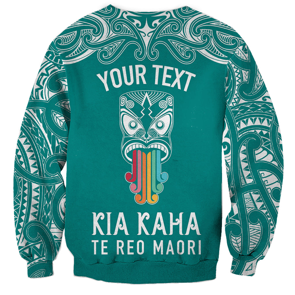 personalised-kia-kaha-te-reo-maori-sweatshirt-hei-tiki-mix-koru-teal