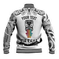 personalised-kia-kaha-te-reo-maori-baseball-jacket-hei-tiki-mix-koru-white