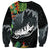 Outrigger Canoe Black Sweatshirt On The Waves
