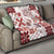 Vintage Hawaii Quilt Hawaiian Quilt Kapa Mismatch Red LT7 - Polynesian Pride