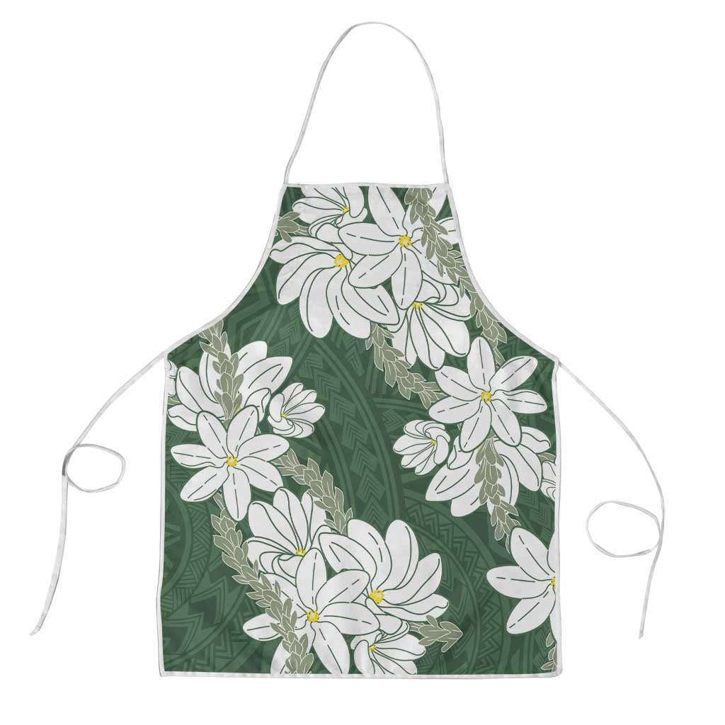 Ia Orana Tahiti Tiare Apron Sage Green Lei - Polynesian Pride
