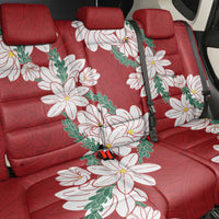 Ia Orana Tahiti Tiare Back Car Seat Cover Crimson Lei LT7 - Polynesian Pride