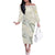 Ia Orana Tahiti Tiare Family Matching Off The Shoulder Long Sleeve Dress and Hawaiian Shirt Lemon Yellow Lei - Polynesian Pride