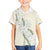 Ia Orana Tahiti Tiare Family Matching Off Shoulder Maxi Dress and Hawaiian Shirt Lemon Yellow Lei - Polynesian Pride