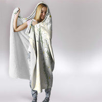 Ia Orana Tahiti Tiare Hooded Blanket Lemon Yellow Lei - Polynesian Pride