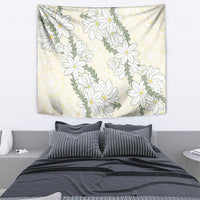 Ia Orana Tahiti Tiare Tapestry Lemon Yellow Lei - Polynesian Pride
