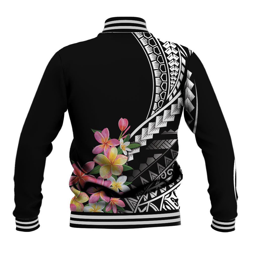 AAPI Heritage Month Baseball Jacket Kanaka Hawaii Plumeria