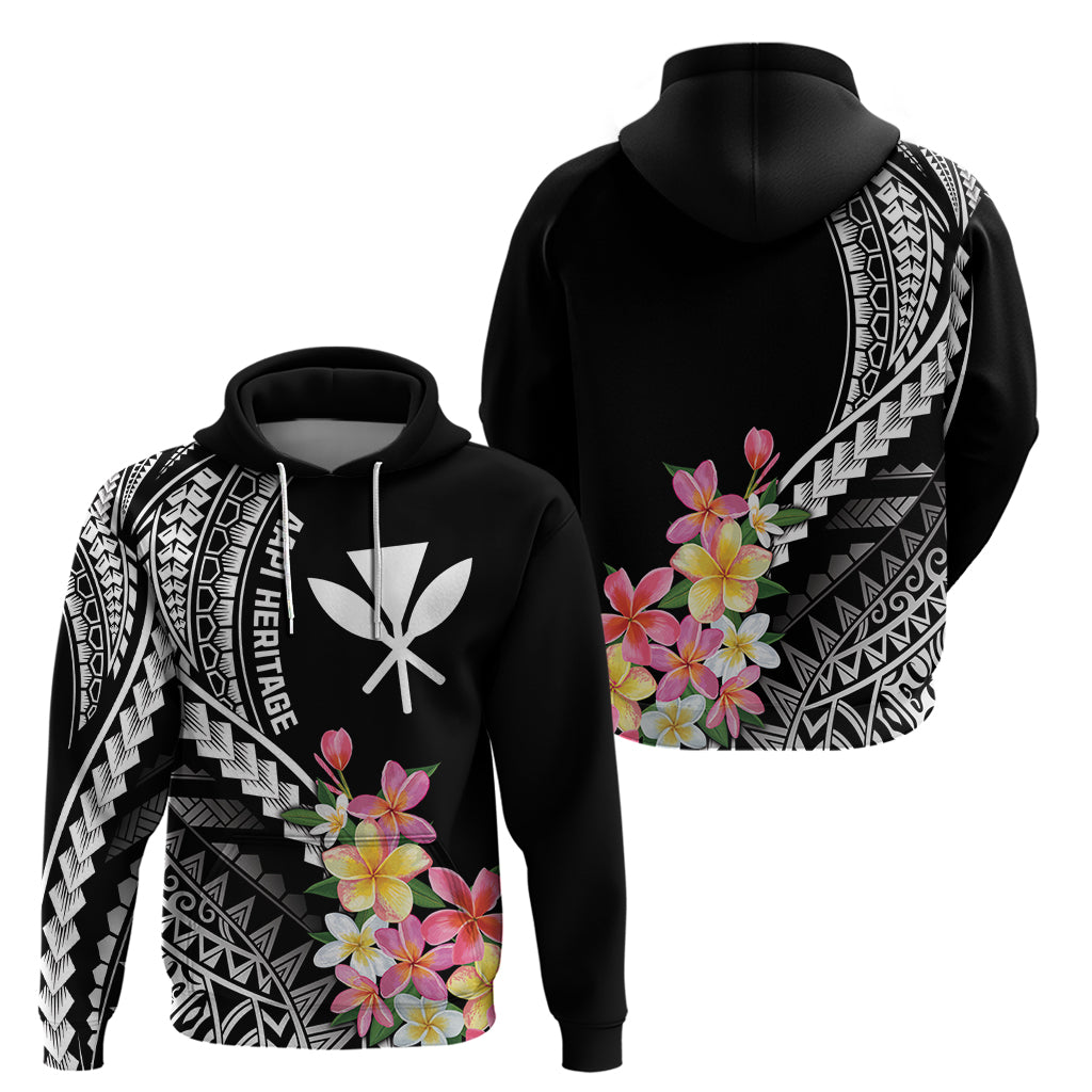 AAPI Heritage Month Hoodie Kanaka Hawaii Plumeria